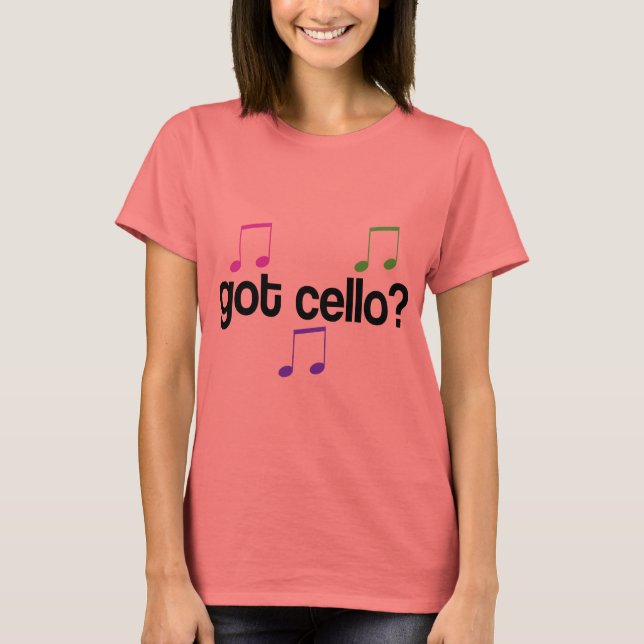 Har Cello Womens T-shirt (Framsida)