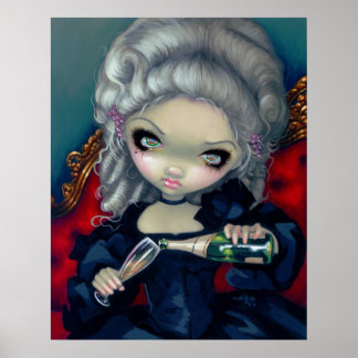 Har Champagne ART PRINT gothic rococo? Poster