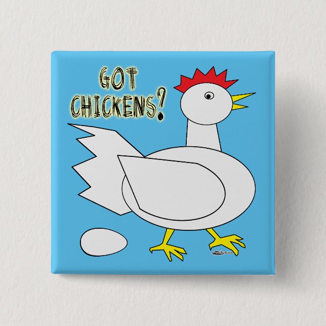 Har Chickens? Knapp (Framsida)