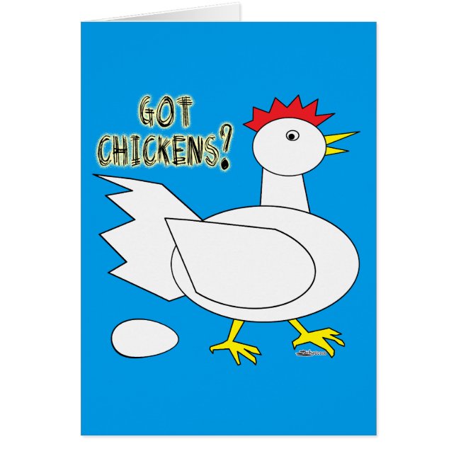 Har Chickens? OBS Kort (Framsidan)