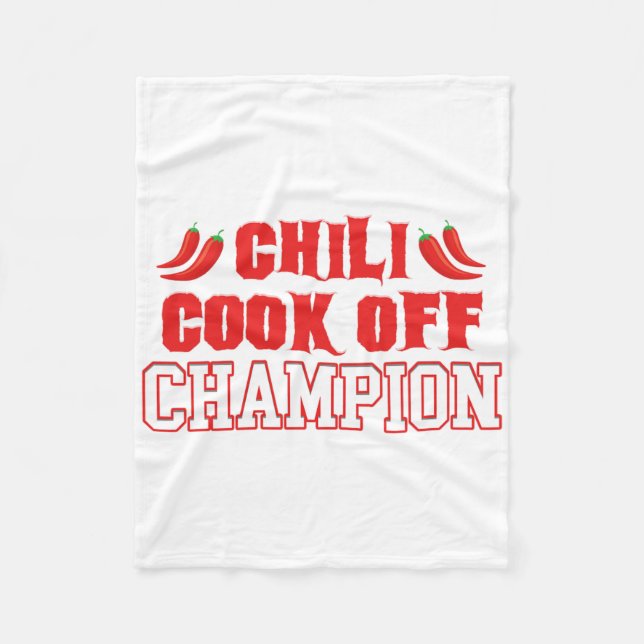 Har Chili Funny Bbq Cook av Fleecefilt (Framsidan)