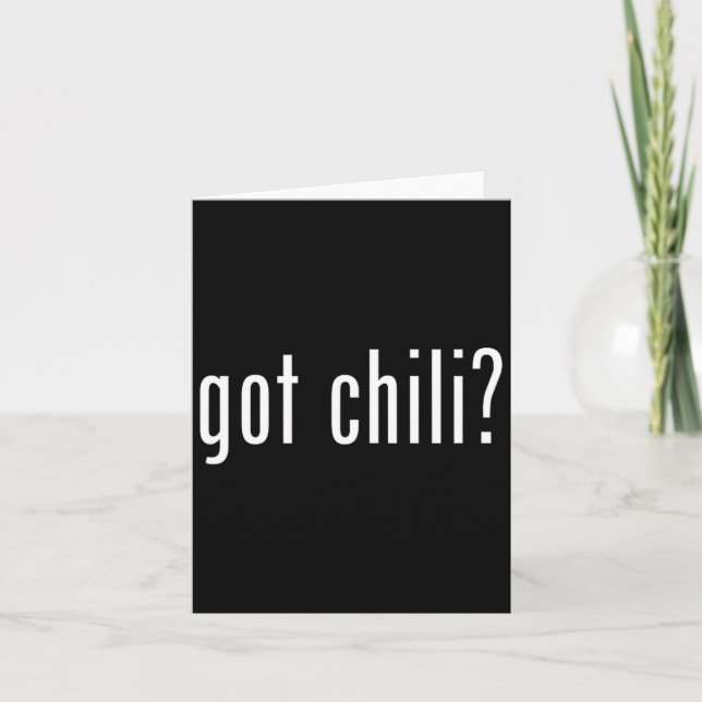 Har Chili Funny Bbq Cook av Kort (Framsida)