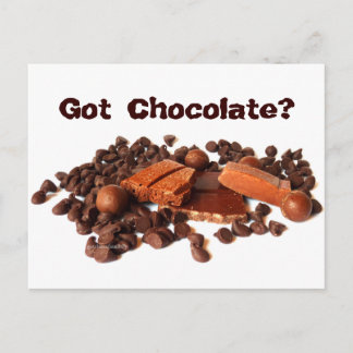 Har Chocolate? Vykort