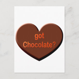 Har Chocolate? Vykort