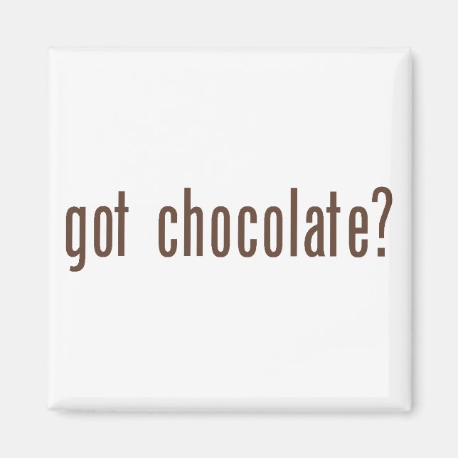 har choklad? magnet (Framsidan)