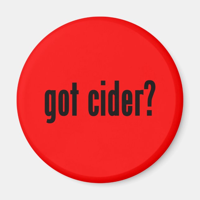 har cider? magnet (Framsidan)