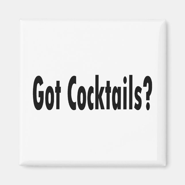 Har Cocktails? Magnet (Framsidan)