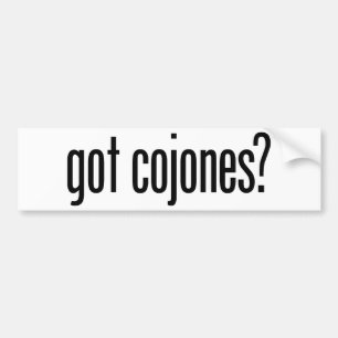 Har Cojones Bildekal