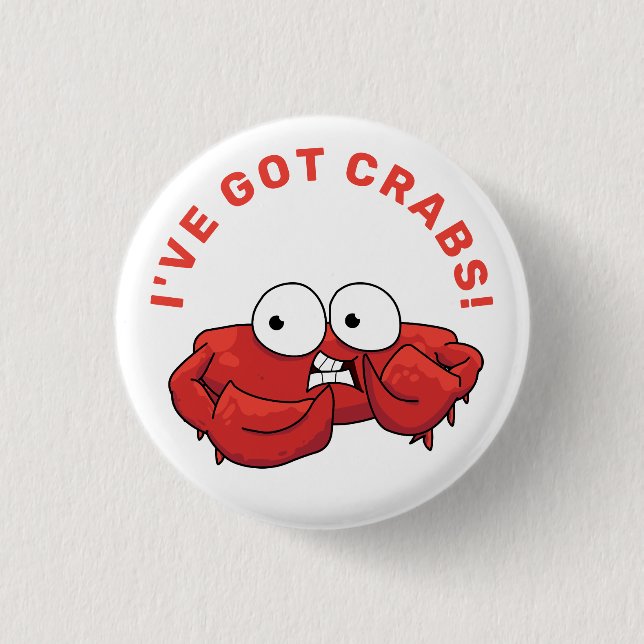 Har Crabs T-Shirt Knapp (Framsida)