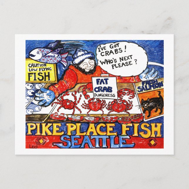 Har Crabs? Vykort (Framsida)