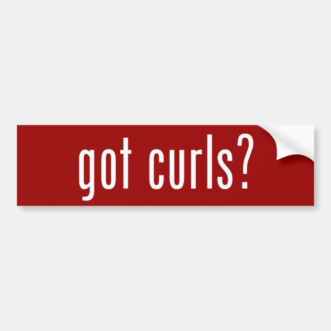 Har Curls? Bildekal (Framsidan)