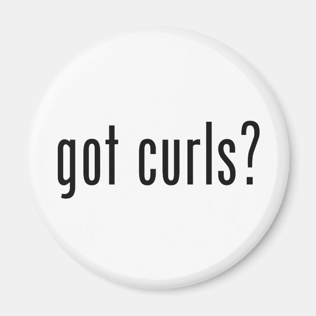 Har Curls? Magnet (Framsidan)