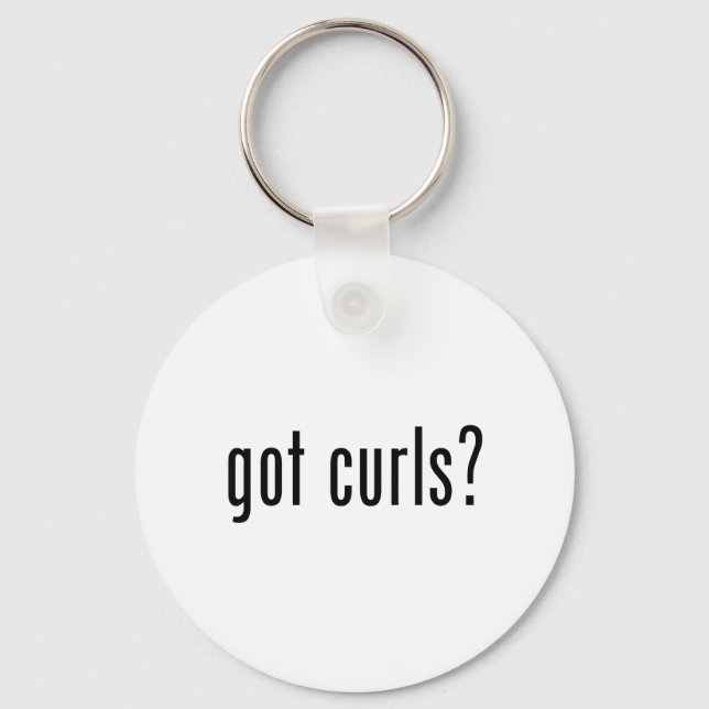 Har Curls? Nyckelring (Framsida)