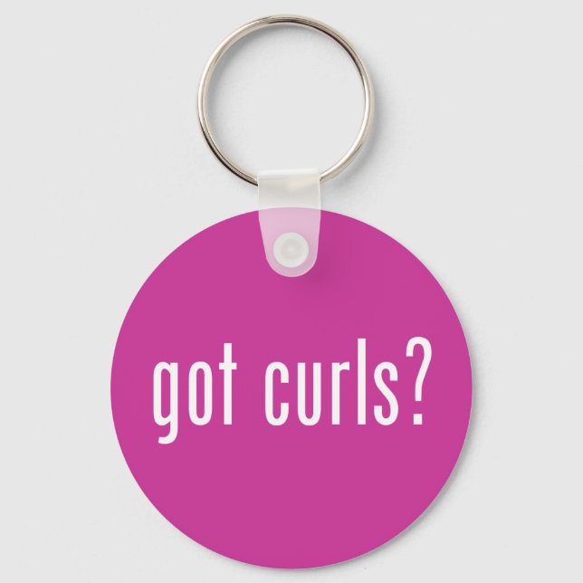Har Curls? Nyckelring (Framsida)