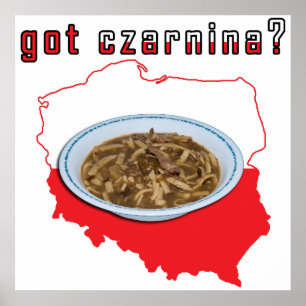 Har Czarnina polska Karta Poster