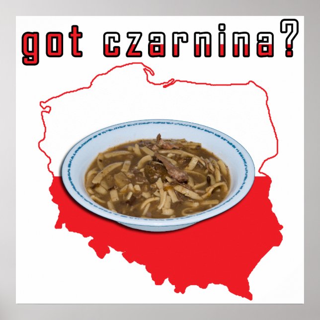 Har Czarnina polska Karta Poster (Framsidan)