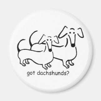 har dachshunds? Magnet