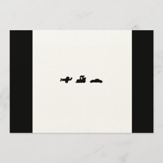 Här, där och överallt i Möhippan Inbjudningar