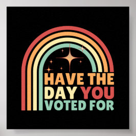 Har den dag du röstade för Retro-antitrumpen? Poster