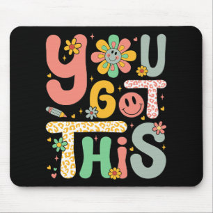 Har Den här testdagen Groovy Motivational Teacher Musmatta