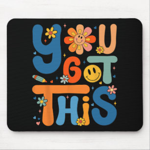 Har Den här testdagen Groovy Motivational Teacher Musmatta