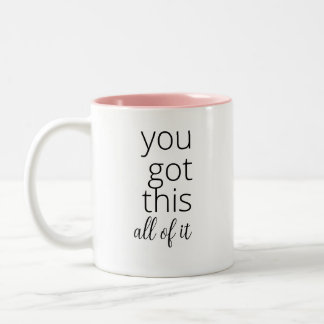 har det här.. - Feministisk motivation Två-Tonad Mugg