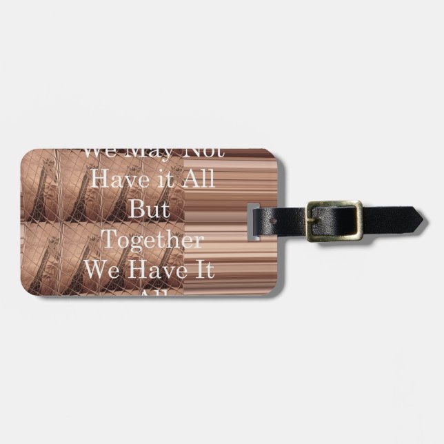 Har det hela Giraffe Safari Hakuna Matata vävt så? Bagagebricka (Horisontell Framsida)