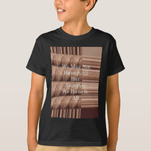 Har det hela Giraffe Safari Hakuna Matata vävt så? T Shirt