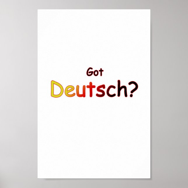 Har Deutsch Poster (Framsidan)