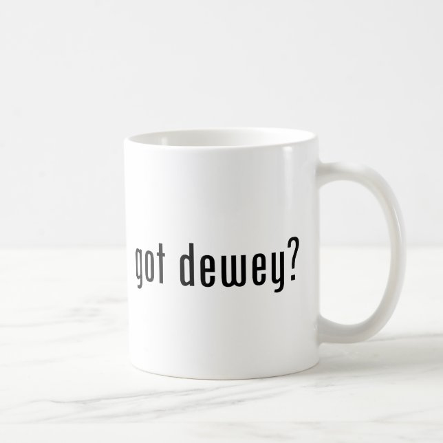 har dewey? kaffemugg (Höger)