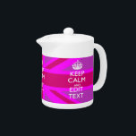 Har din Lugn om Behålla på Rosa Union Jack<br><div class="desc">Din Lugn för Behålla av personlig säger på en pulserande jack för giftig shock rosa. En personlig Behålla Lugn stil som säger om en gåva av ett slag. Humoristiskt eller vismiskt försök på kreativet ord på två redigerbara linjer text. Kom ihåg att använda KAPITAL brev för bästa resultat. Använda länken...</div>
