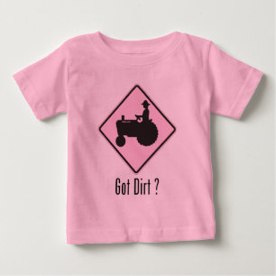 Har Dirt Tractor Lt. Rosa T Shirt