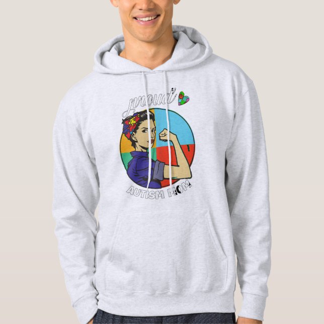 Har ditt barn autism? Ljud som du skulle Hav Hoodie (Framsida)