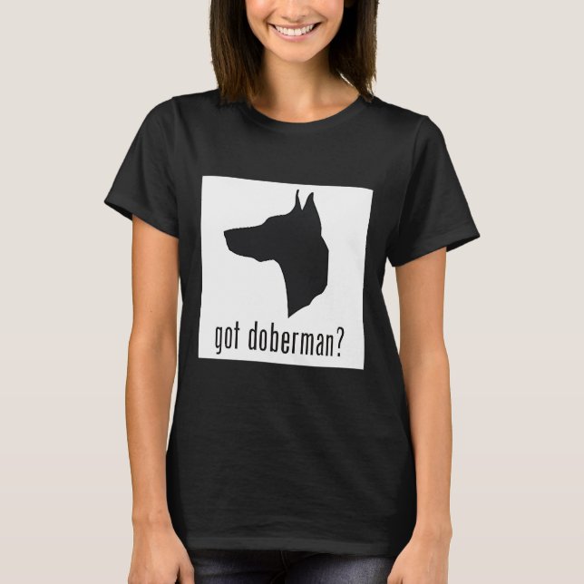 Har Doberman T Shirt (Framsida)