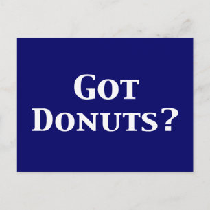 Har Donuts Gifts Vykort