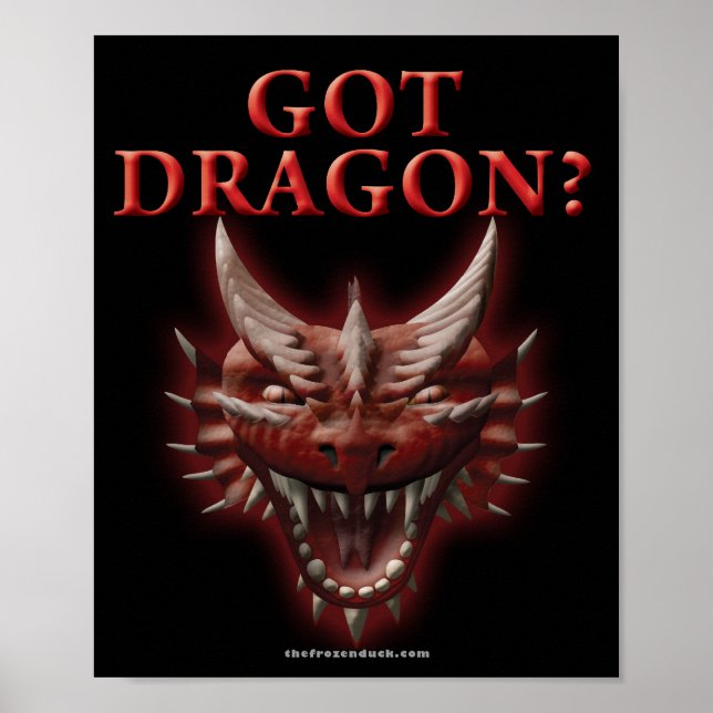 Har Dragon? Poster (Framsidan)
