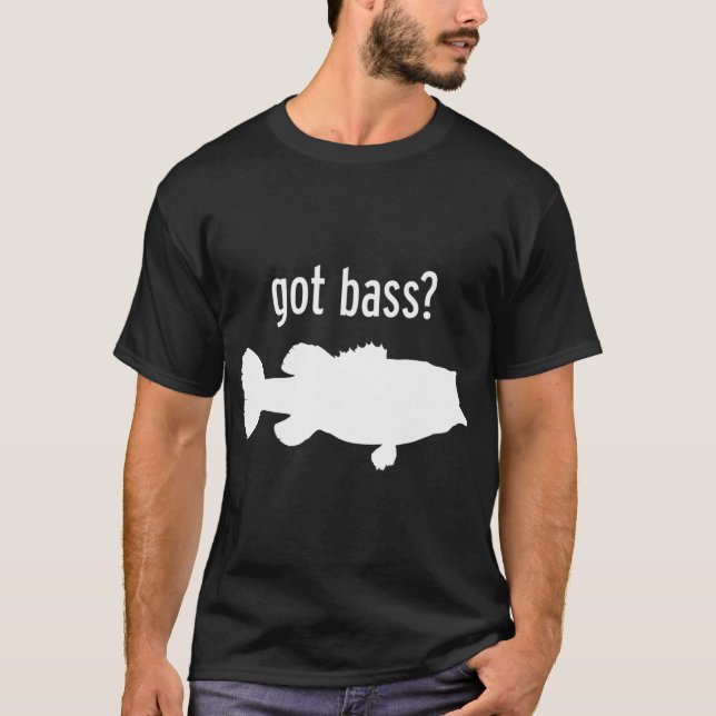Har du abborre? Svartabborre T Shirt (Framsida)