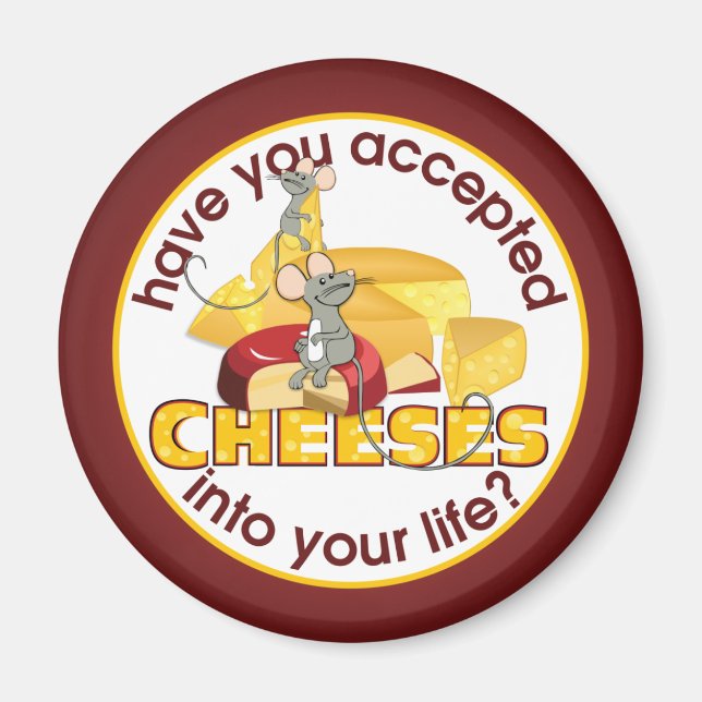 Har du accepterat ost? magnet (Framsidan)