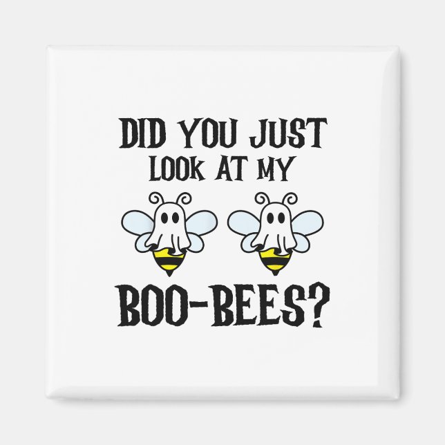 Har du bara tittat på mina Boo-bees Funny Hallowee Magnet (Framsidan)