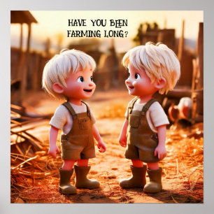 HAR DU BLIVIT LÅNG? POSTER