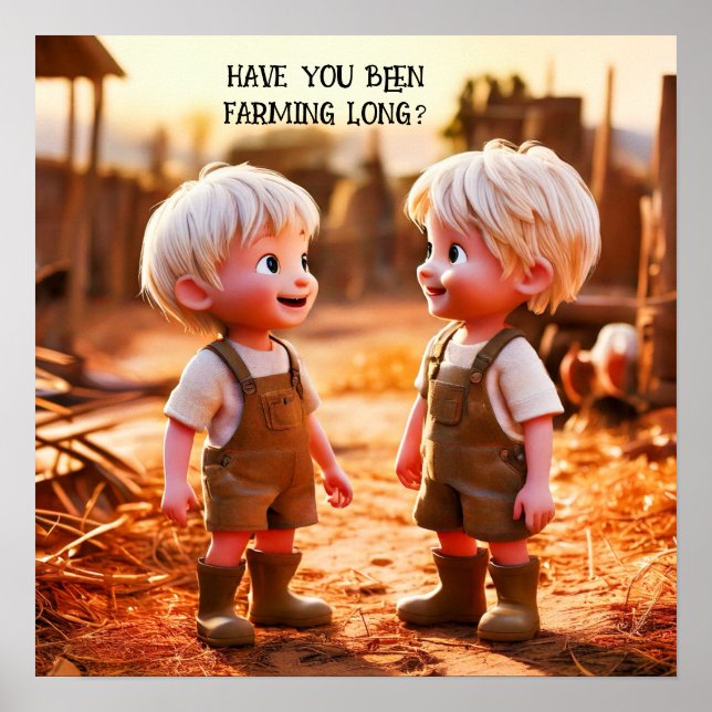 HAR DU BLIVIT LÅNG? POSTER (Framsidan)