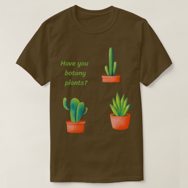 Har du botaniska växter 4 t shirt (Design framsida)