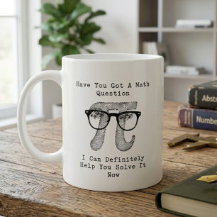 Har du en matematikfråga? Jag kan hjälpa dig att l Kaffemugg