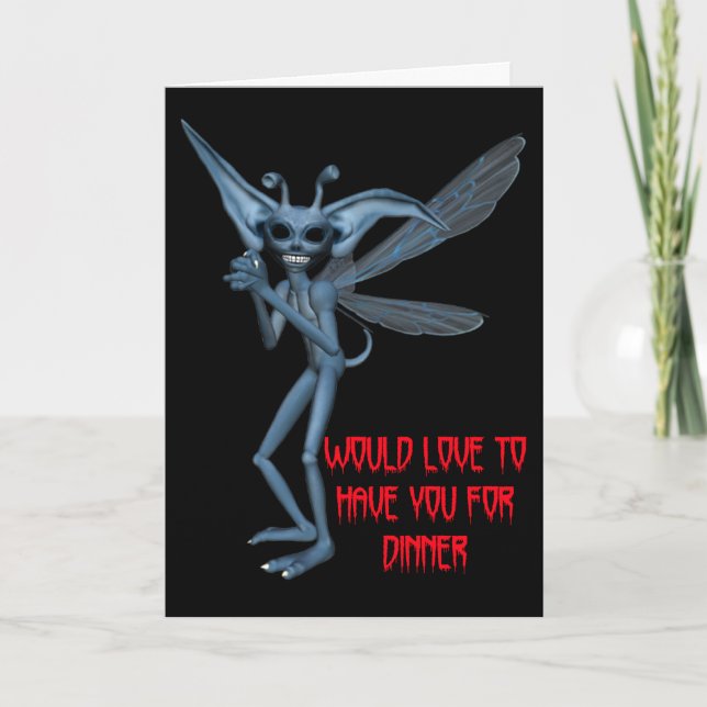 Har du för middaghalloween festinbjudan inbjudan (Framsida)