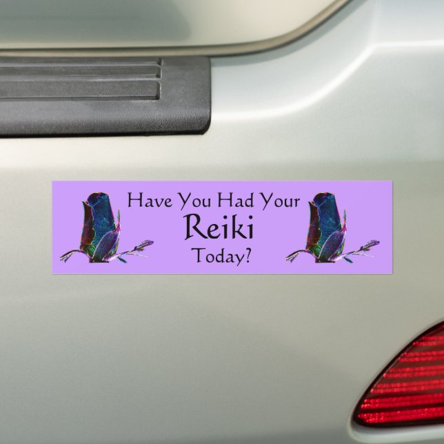 Har du haft din Reiki idag?  Bildekal (På Bil)
