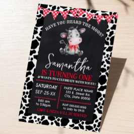 Har du hört Moos Cow Farm Birthday? Inbjudningar