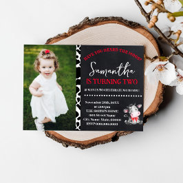 Har du hört Moos Cow Red Farm Birthday? Inbjudningar