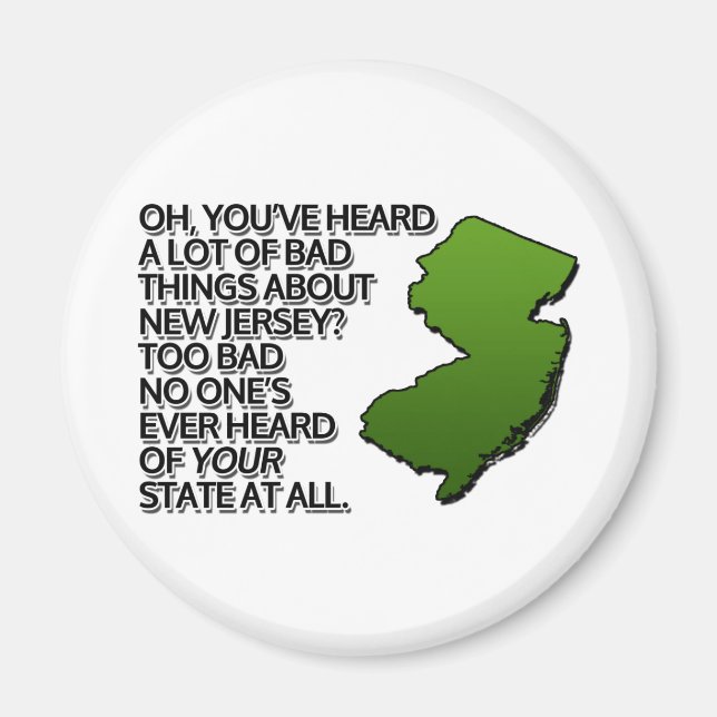 Har du hört mycket dåligt sak om NJ? Magnet (Framsidan)