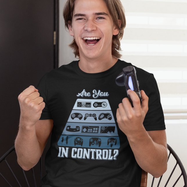 Har du kontroll? - Retro Gamer T Shirt (Skapare uppladdad)