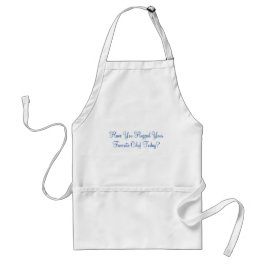 Har du kramat din favoritost idag? ~ Apron Förkläde